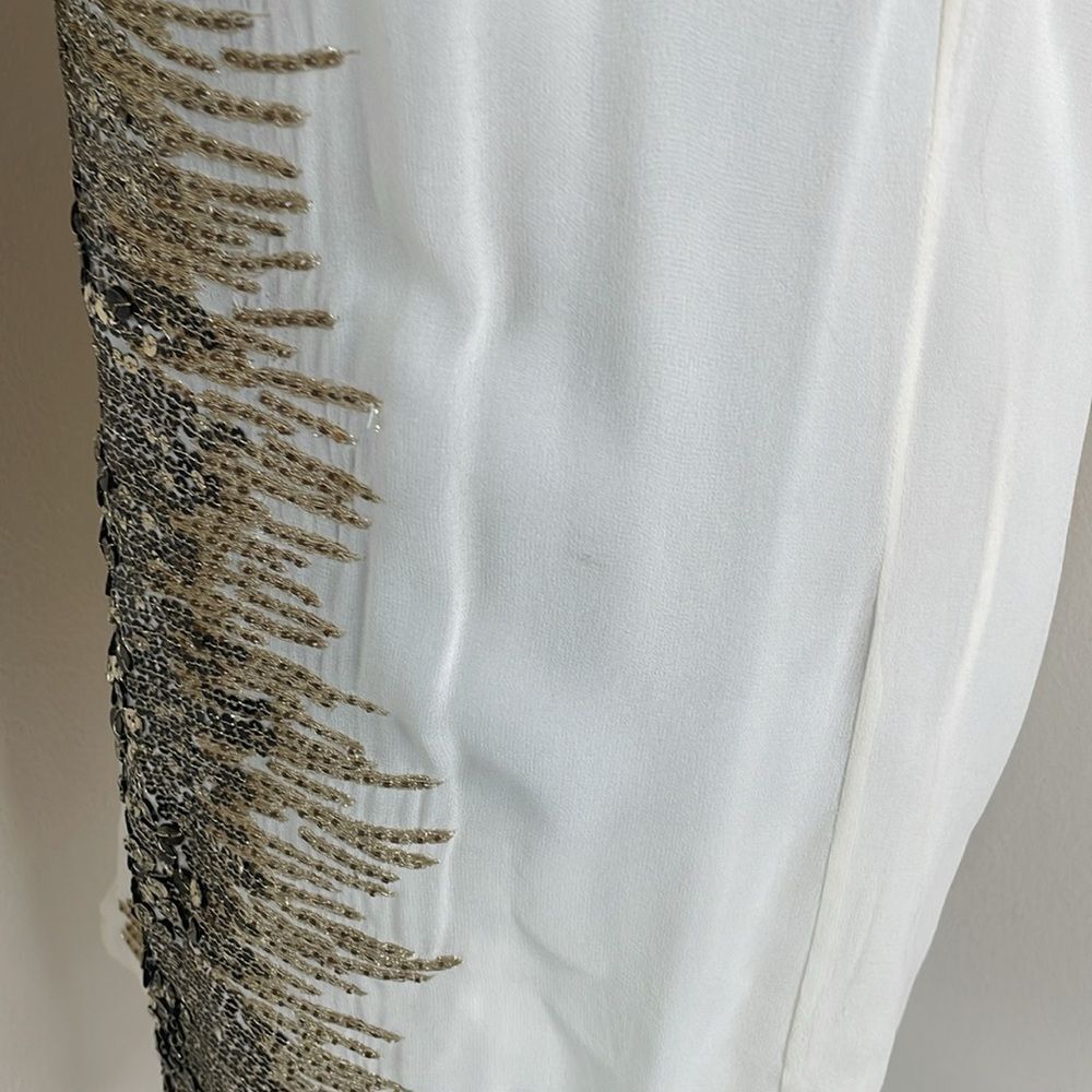 Adam sheer silk sequins mini dress - Picture 7 of 9